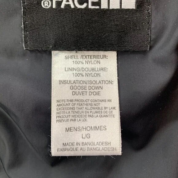 the north face retro nuptse logo down vest ⚡️ large